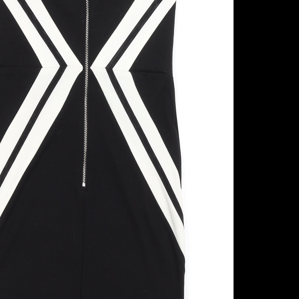 Lipsy London Womens Black   Bodycon  Size 12