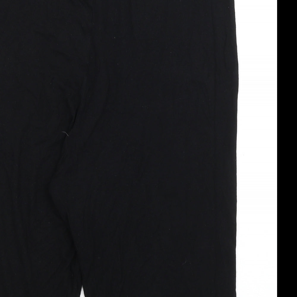 Boohoo Womens Black   Compression Shorts Size 20