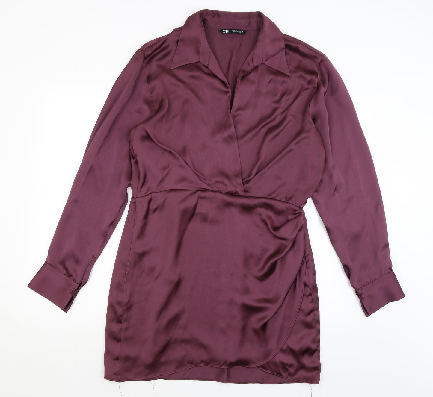 Zara Womens Purple   Fit & Flare  Size XL