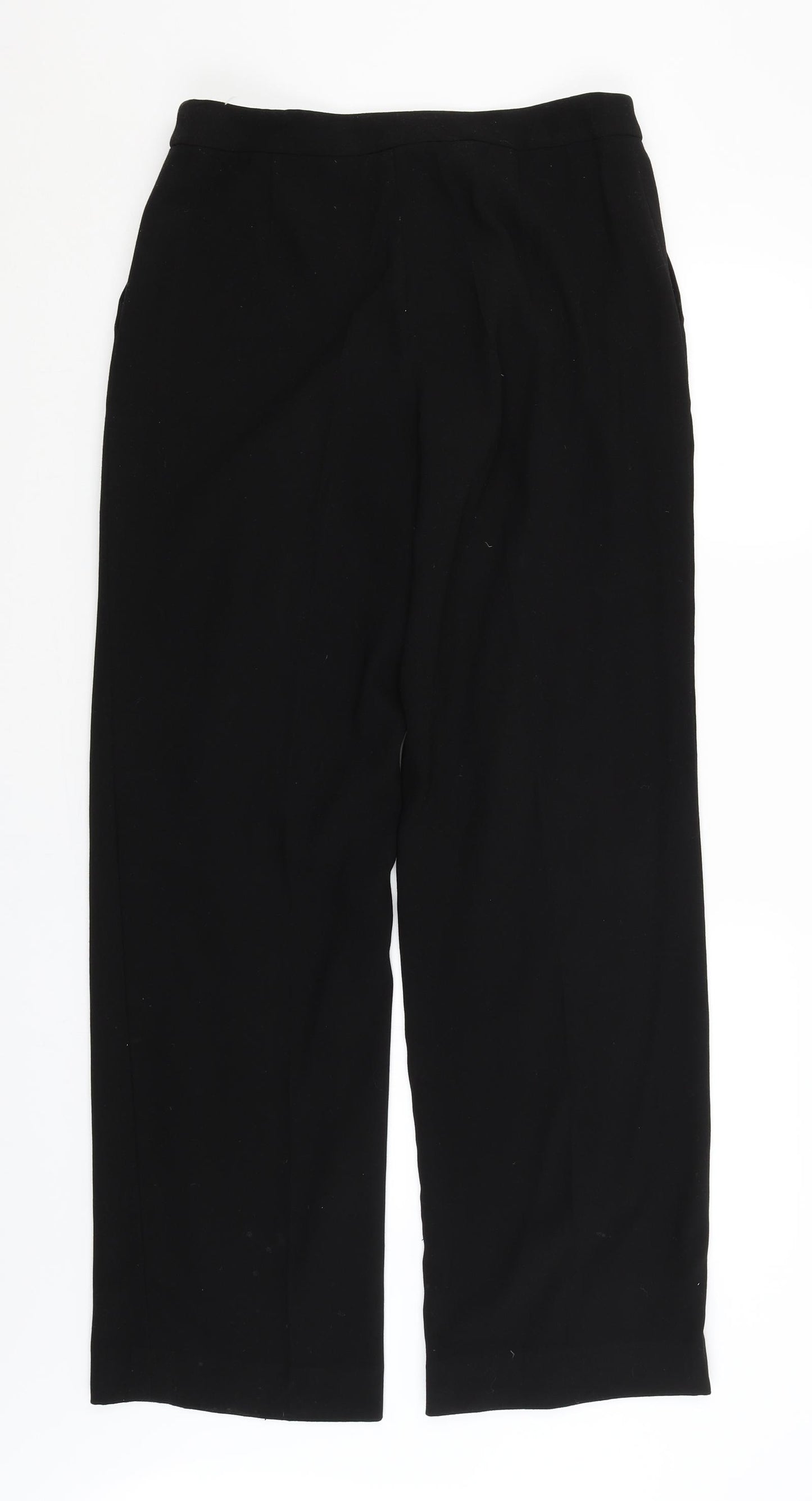 Jaeger Womens Black   Dress Pants Trousers Size 12 L32 in