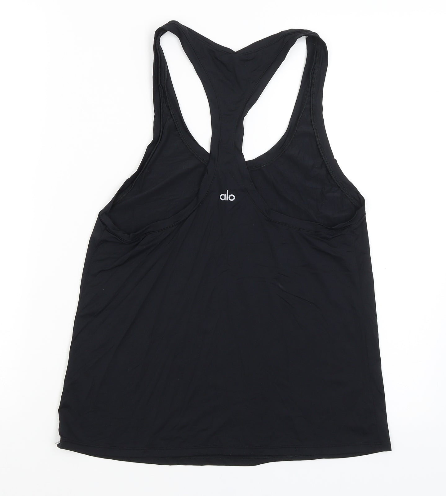 ALO Womens Black   Basic Tank Size S