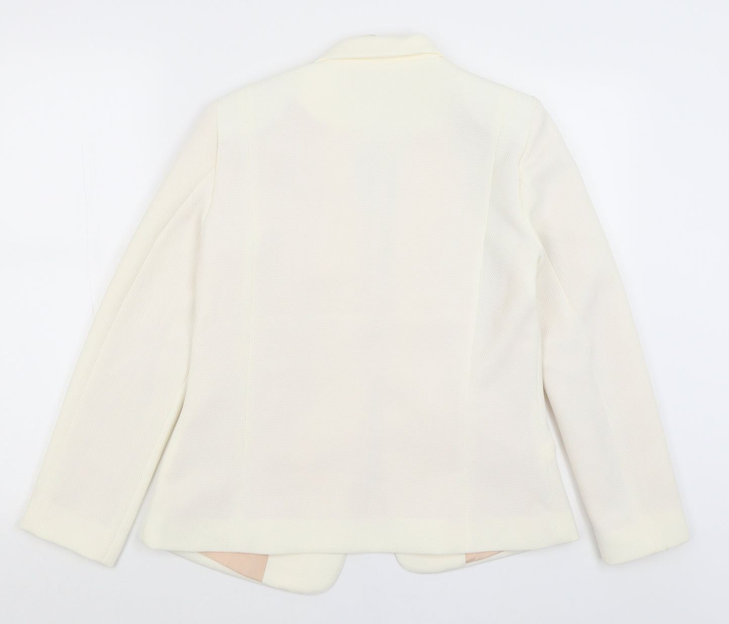 Oasis Womens Ivory   Jacket Blazer Size 10