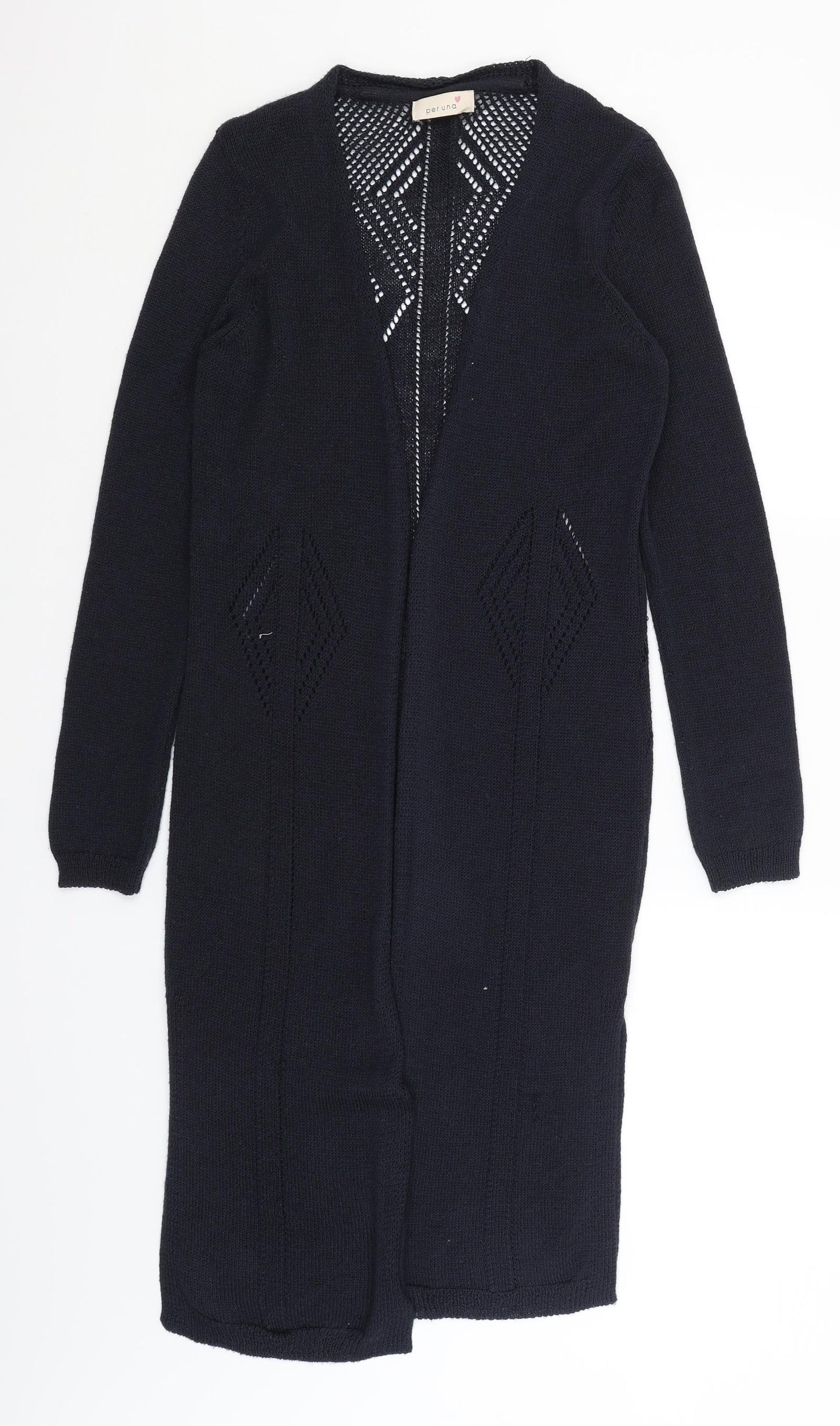 Per Una Womens Blue   Shrug Jumper Size 8