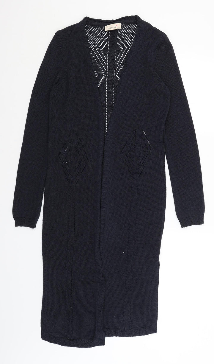 Per Una Womens Blue   Shrug Jumper Size 8