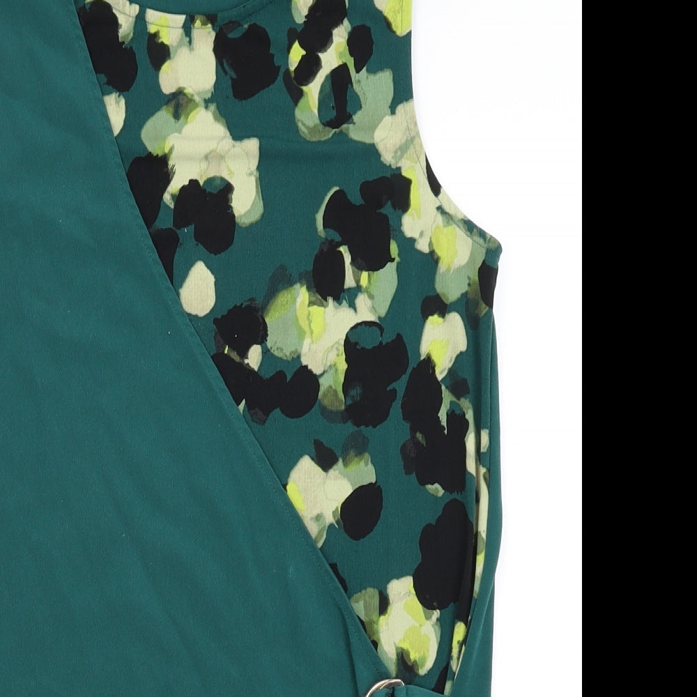 NEXT Womens Green   Wrap Tank Size 10