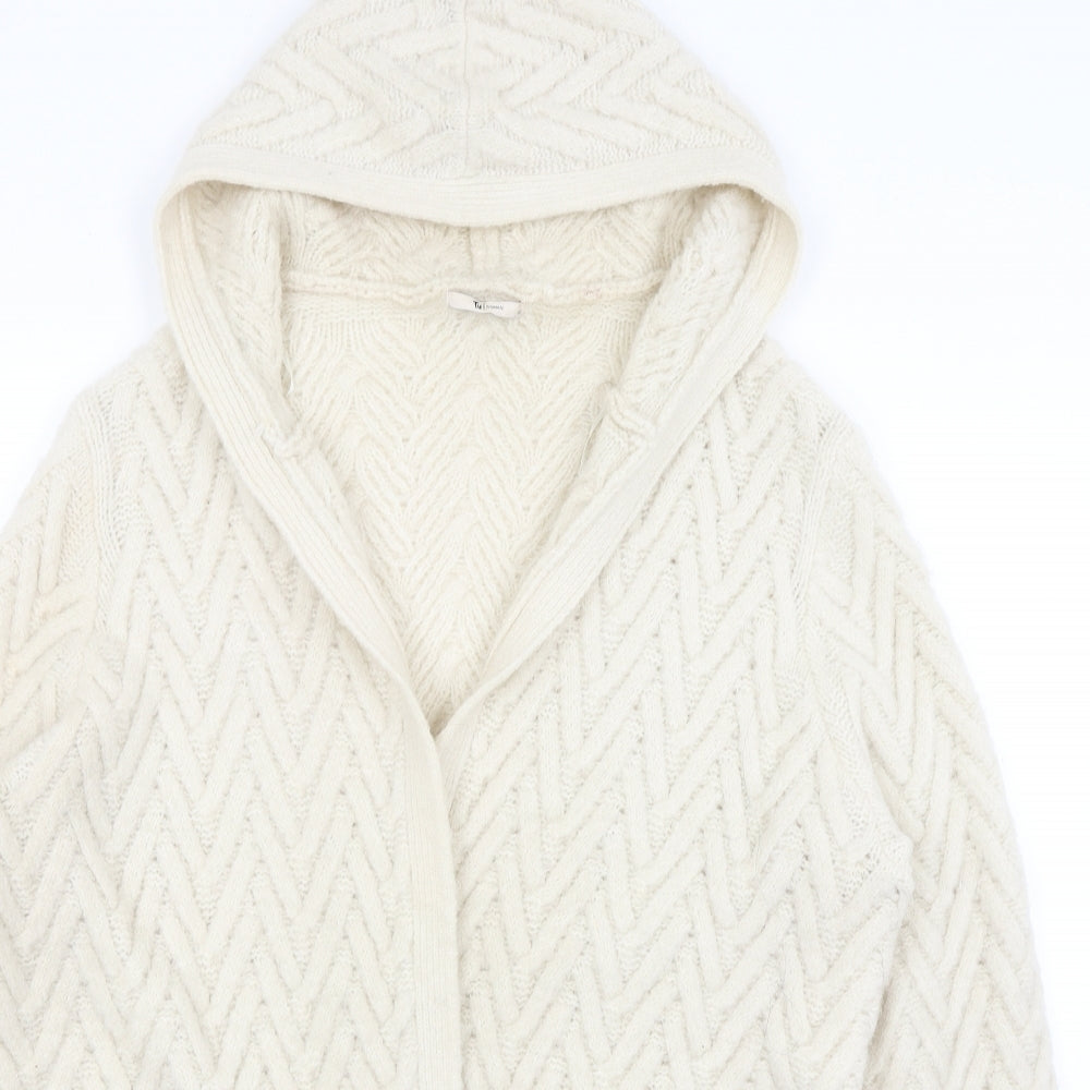 TU Womens Beige   Shrug Hoodie Size 22