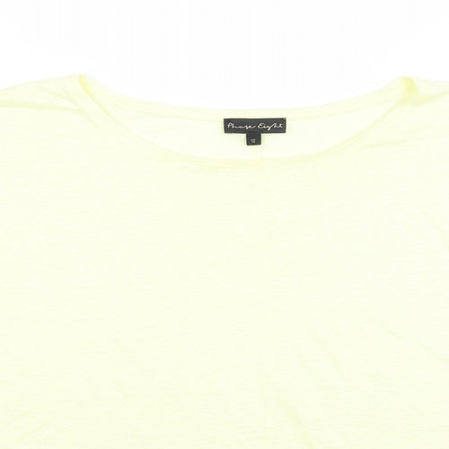Phase Eight Womens Yellow   Basic T-Shirt Size 14