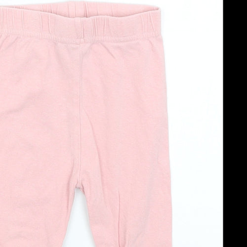 Pep & Co Baby Pink   Capri Trousers Size 12-18 Months