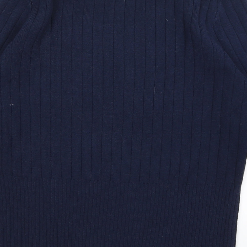 M&S Womens Blue   Pullover Jumper Size 14