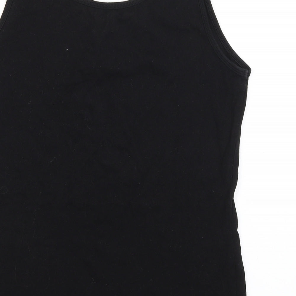 Papaya Womens Black   Basic Tank Size 16