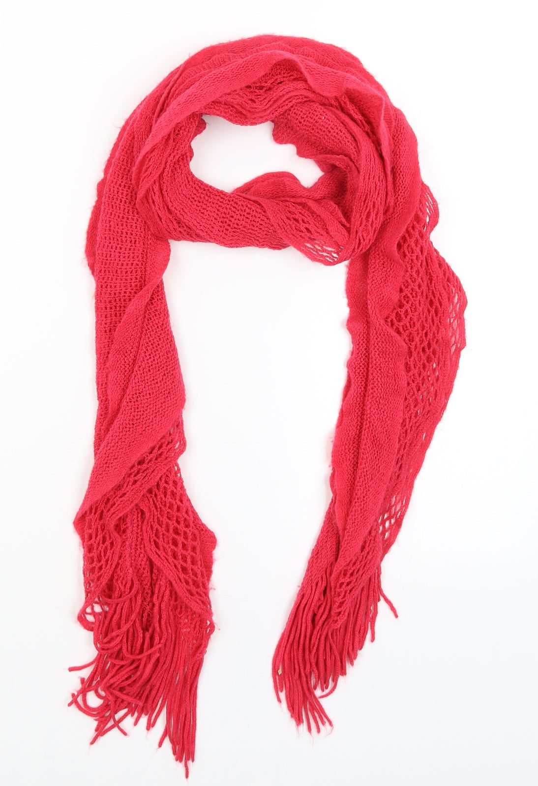 Preworn Womens Pink    Scarf