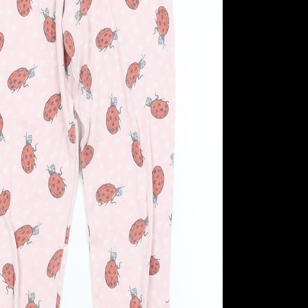 Roald Dahl Girls Pink Striped  Trousers Outfit/Set Size 4-5 Years  - Ladybirds