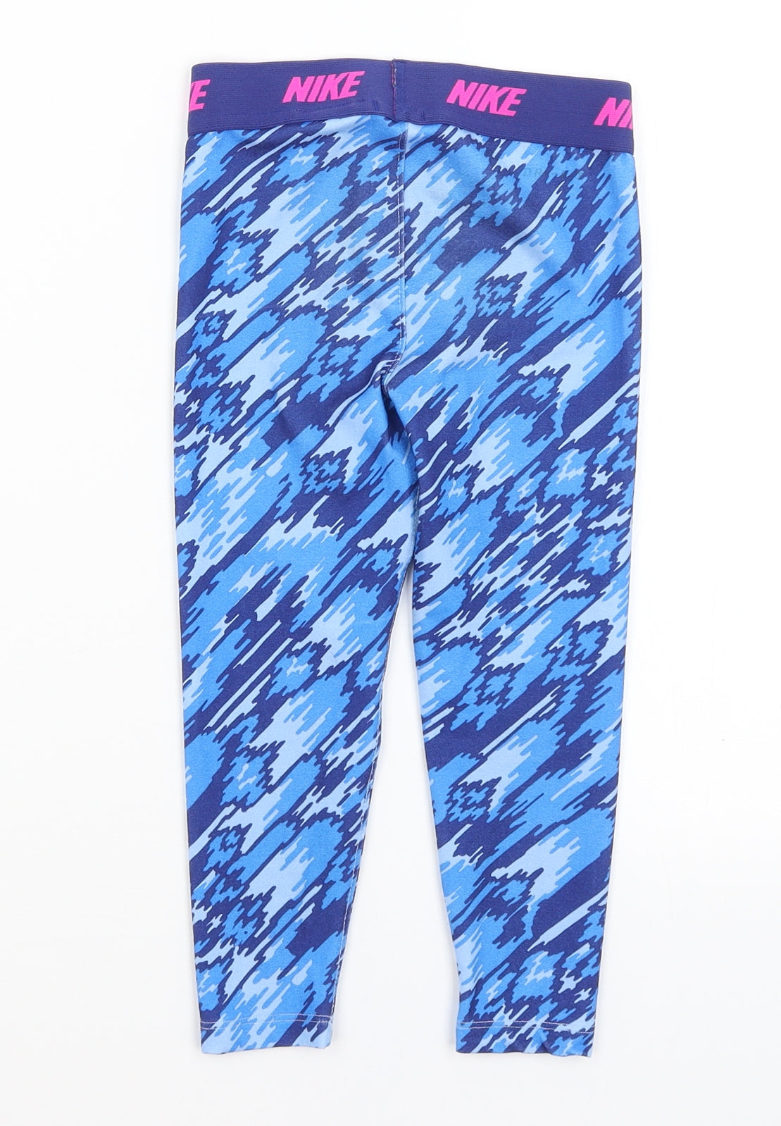 Nike Girls Blue   Capri Trousers Size 3-4 Years