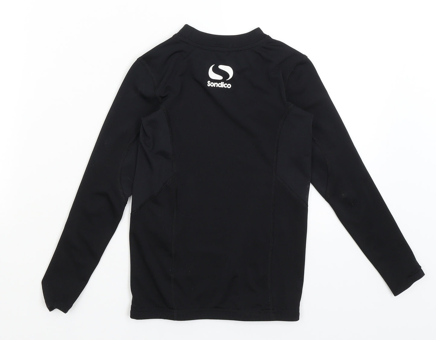 Sondico Boys Black   Basic T-Shirt Size 7-8 Years