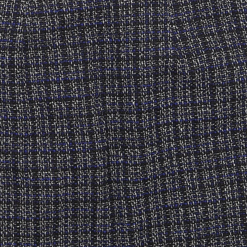 Papaya Womens Black Check  A-Line Skirt Size 10