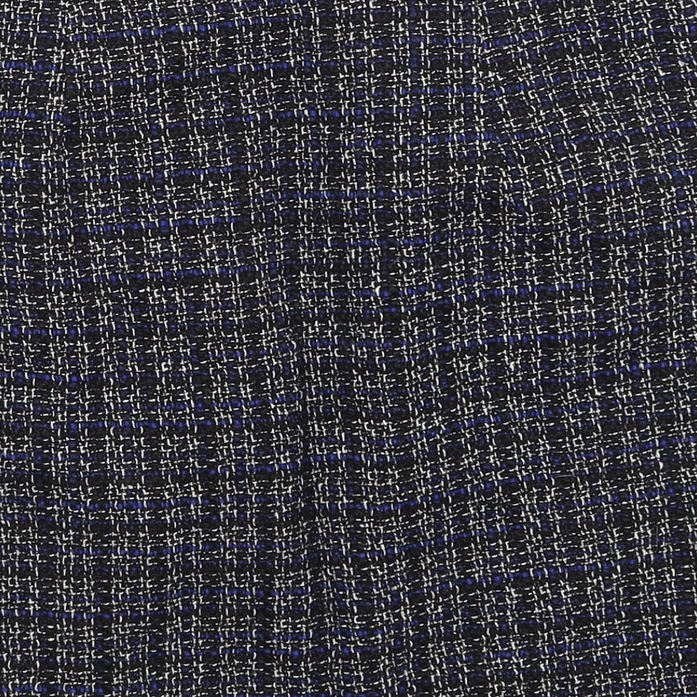 Papaya Womens Black Check  A-Line Skirt Size 10