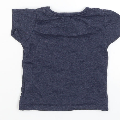 Primark Baby Blue   Basic T-Shirt Size 12-18 Months  - Family Together