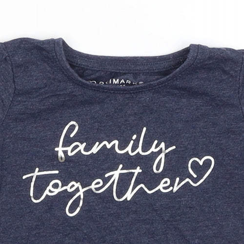Primark Baby Blue   Basic T-Shirt Size 12-18 Months  - Family Together