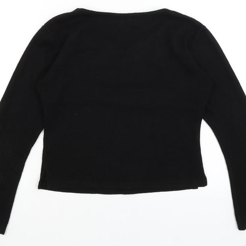 Rene Derhy Womens Black   Pullover Jumper Size M