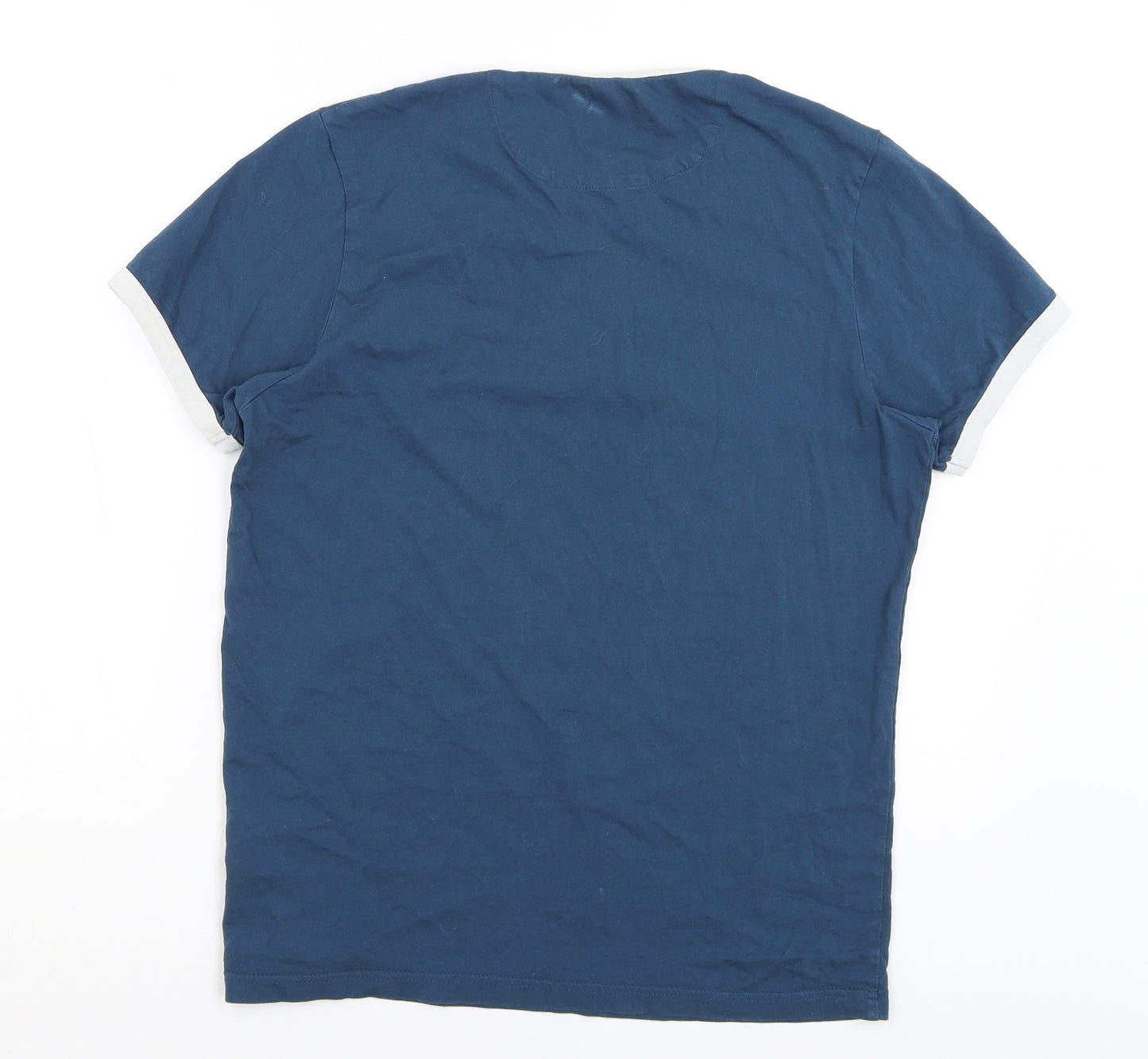 Farah Mens Blue    T-Shirt Size M