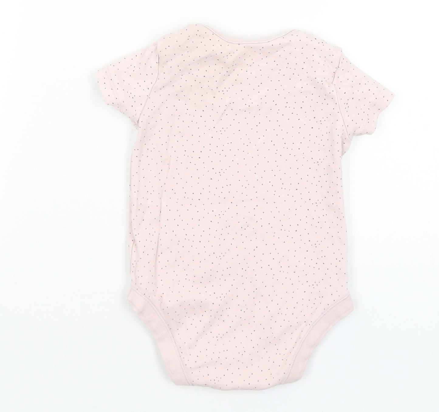 F&F Baby Pink Spotted  Romper One-Piece Size 12-18 Months