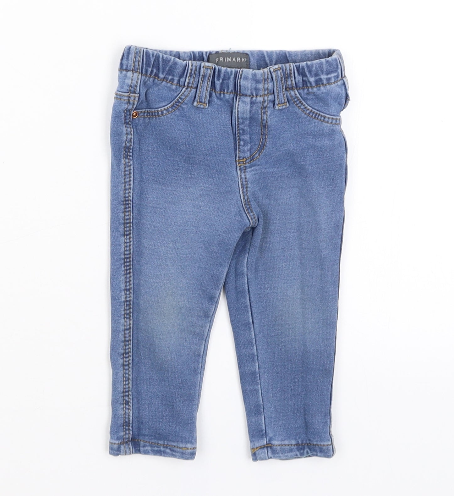 Primark Baby Blue   Capri Jeans Size 9-12 Months