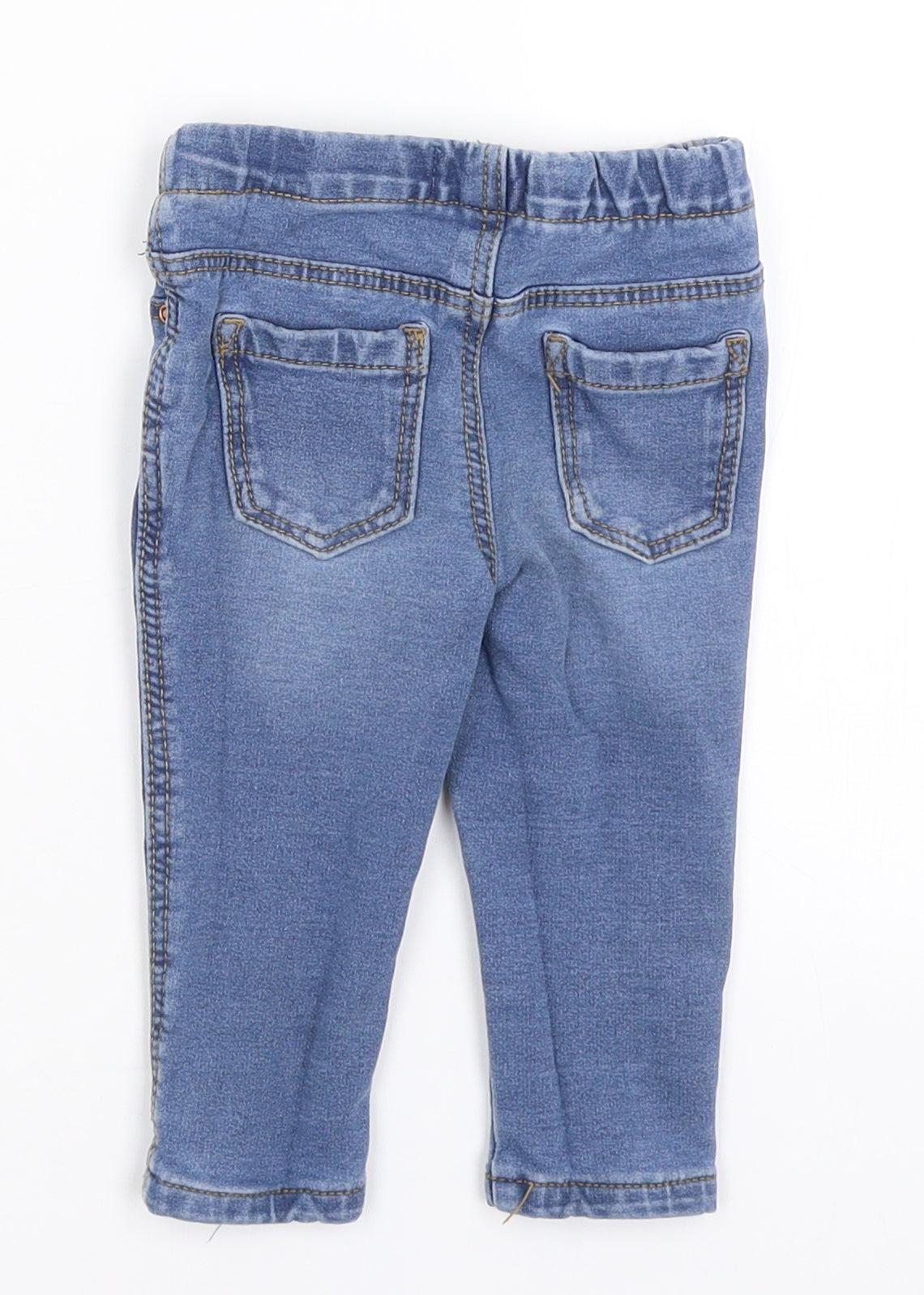 Primark Baby Blue   Capri Jeans Size 9-12 Months