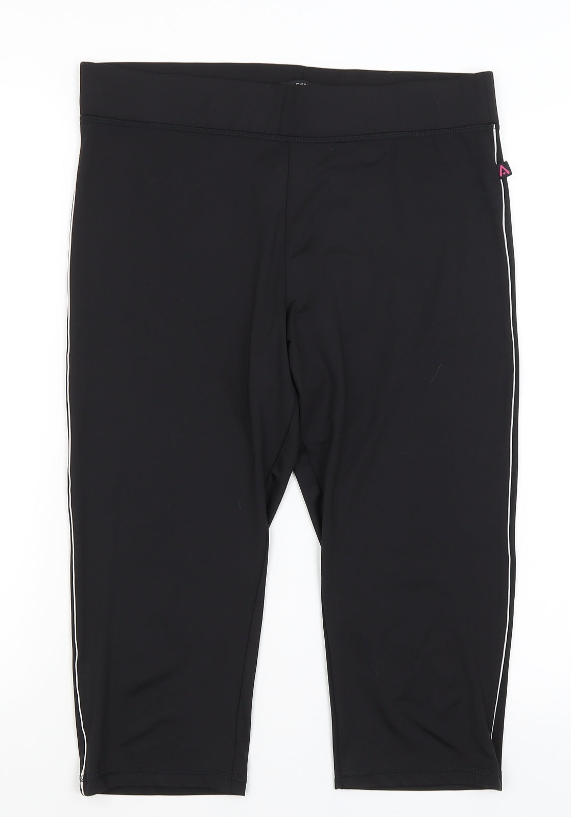 George Womens Black   Compression Shorts Size 12