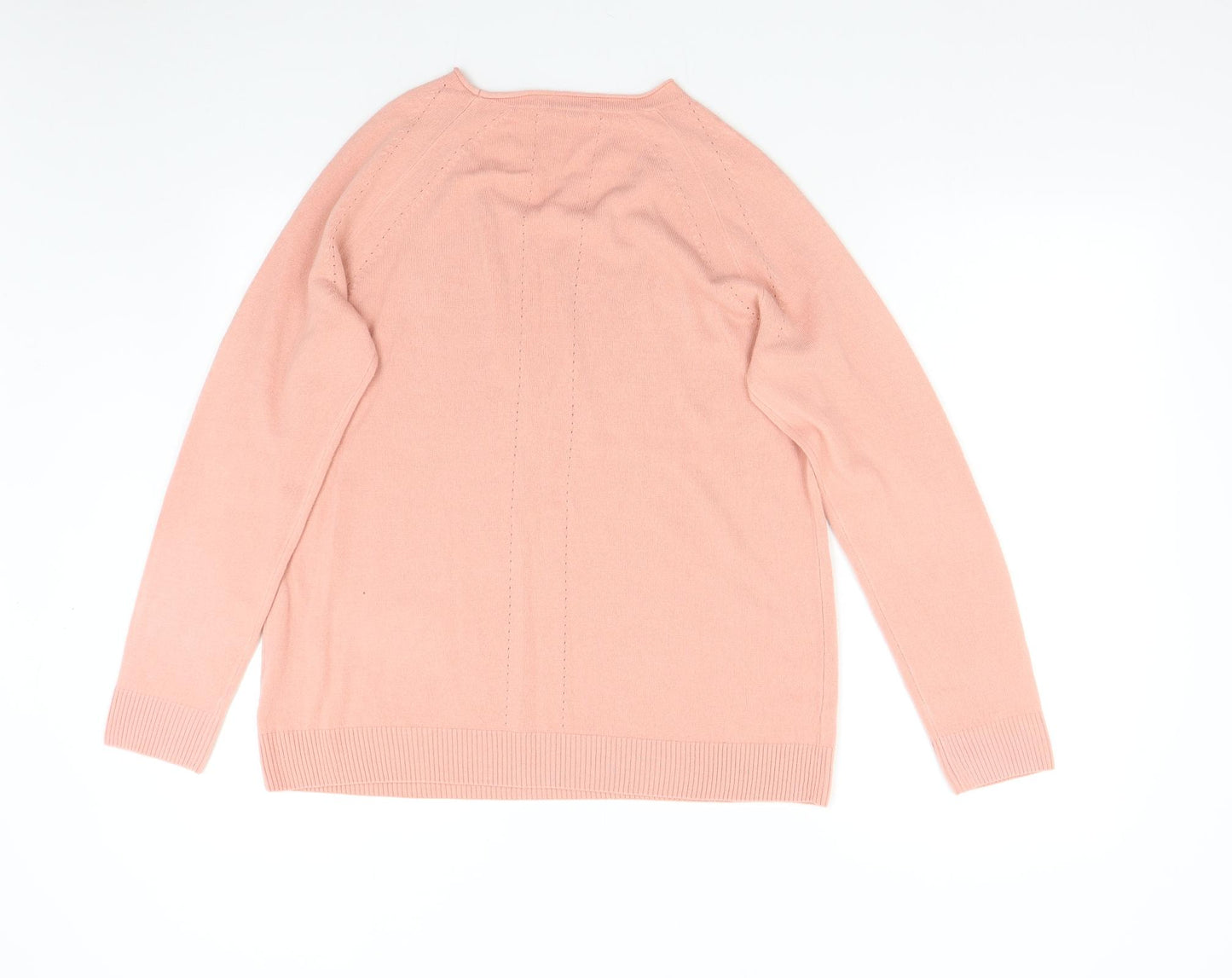 TU Womens Pink  Knit Pullover Jumper Size 16