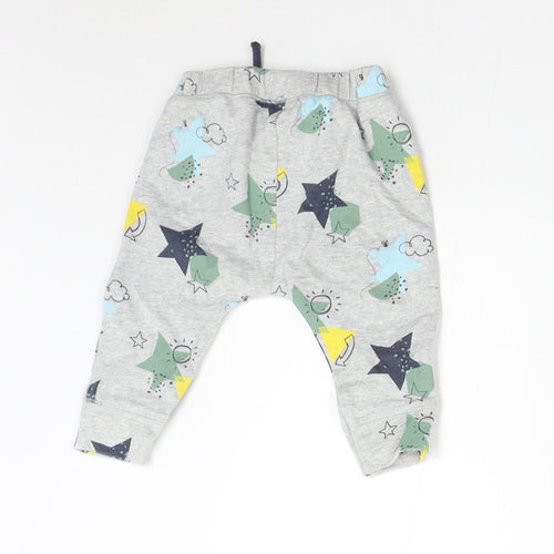 Mini Club Baby Grey   Sweatpants Trousers Size 0-3 Months  - Stars