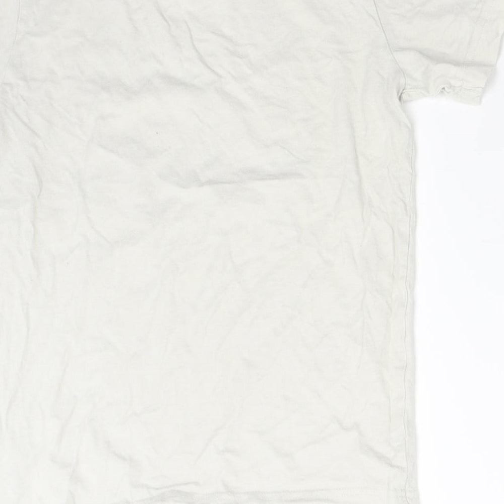 adidas Boys Beige   Basic T-Shirt Size 9-10 Years