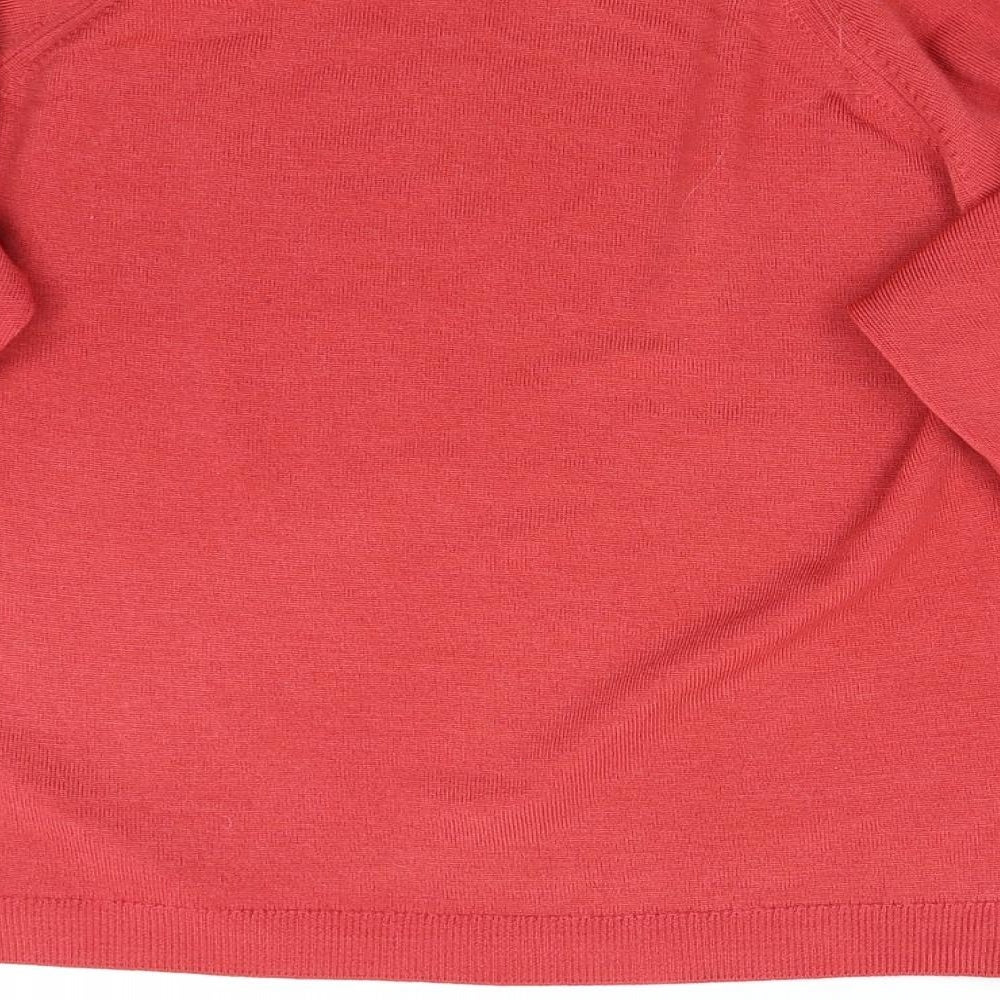 Holmewood Womens Pink  Knit Pullover Jumper Size M