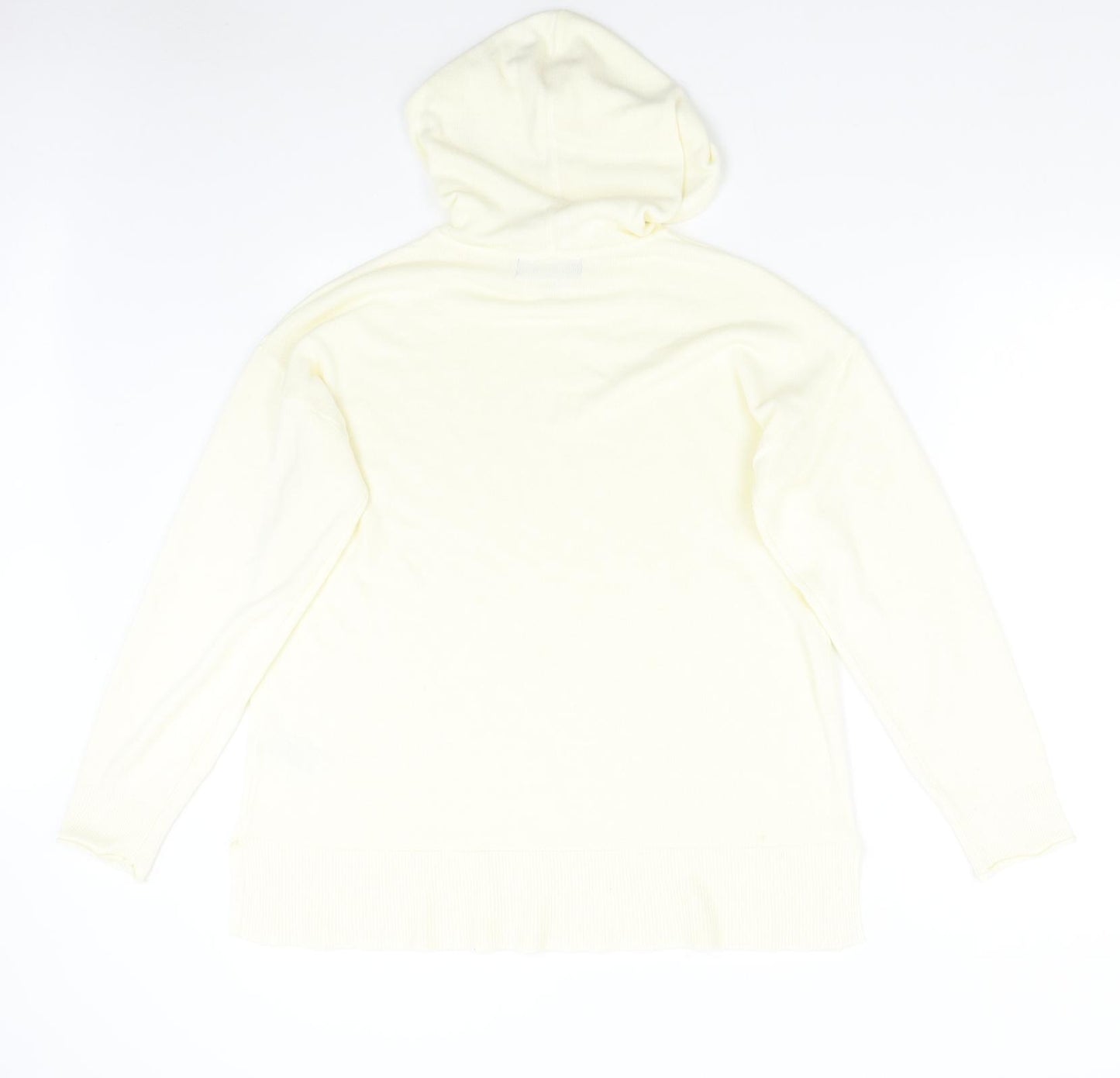 M&S Womens Ivory  Knit Pullover Jumper Size M