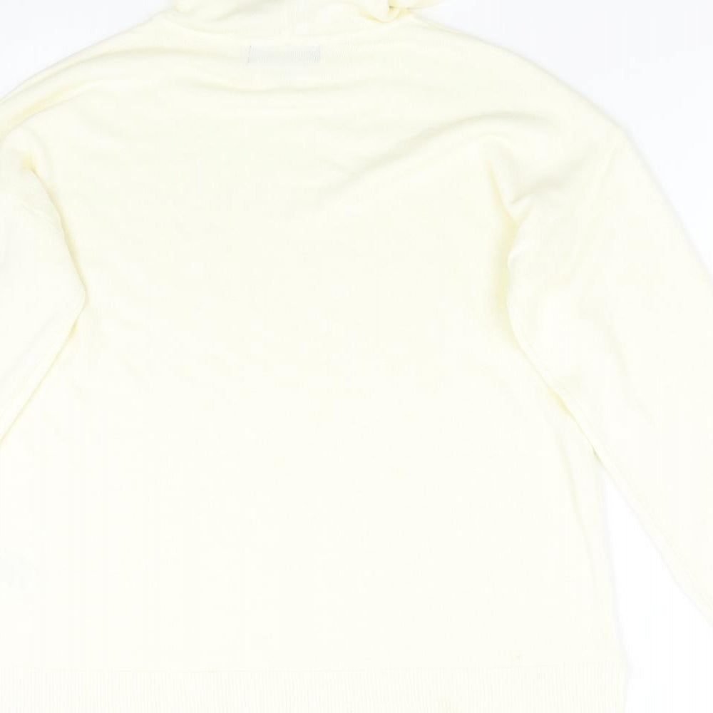 M&S Womens Ivory  Knit Pullover Jumper Size M