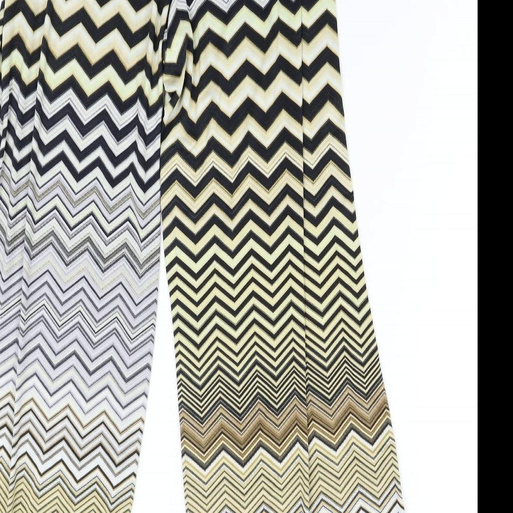 My Story Paris Womens Multicoloured Striped  Trousers  Size M L32 in