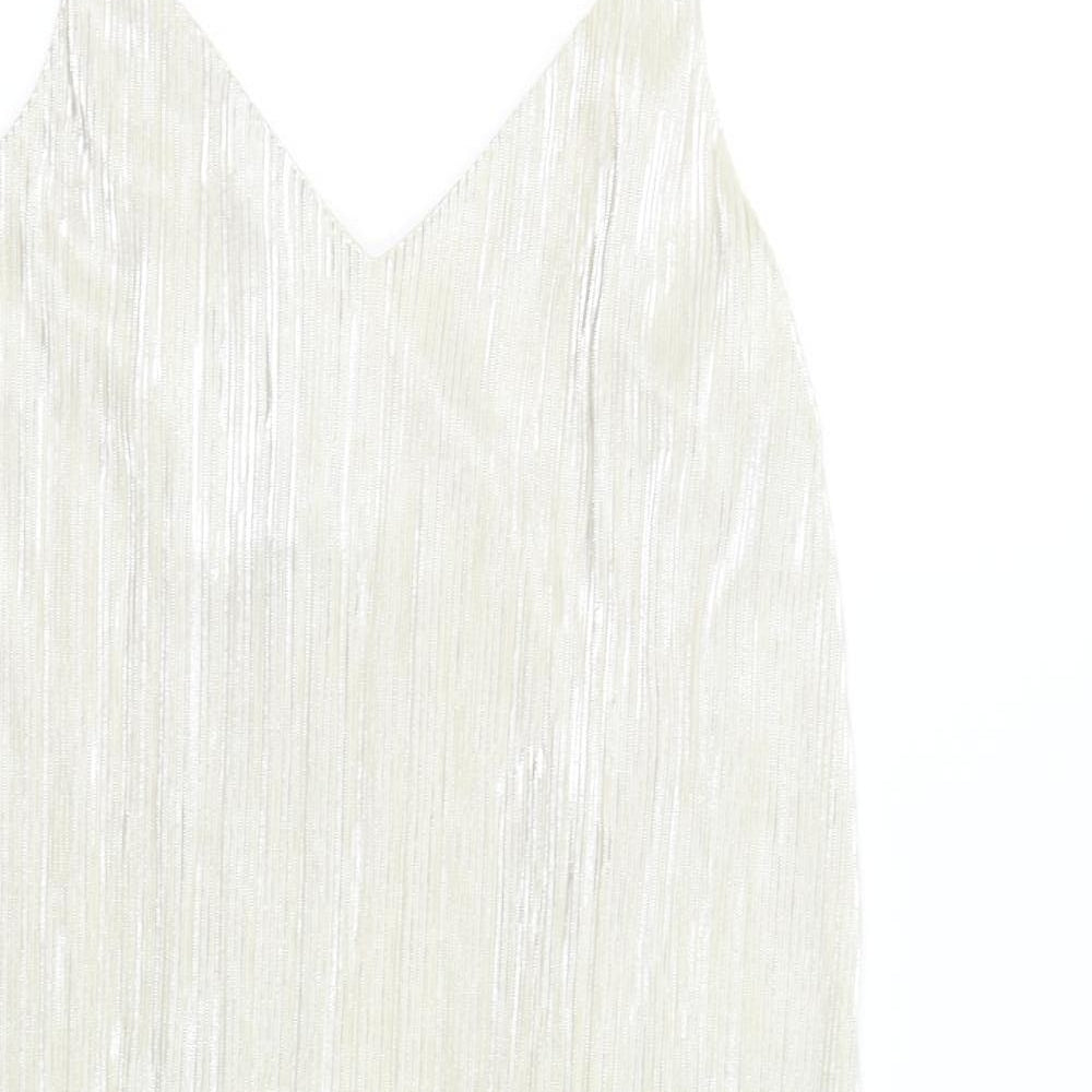 George Womens Gold   Slip Dress  Size 8