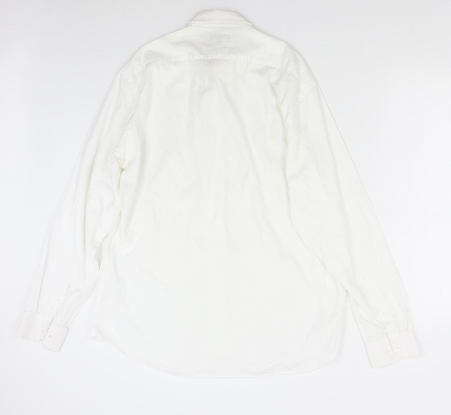 Matalan Mens White    Button-Up Size 16.5