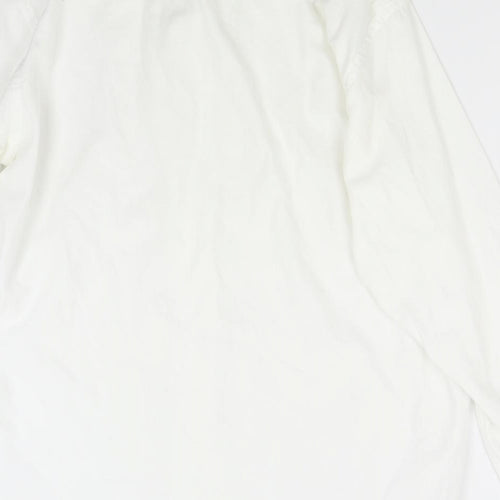 Matalan Mens White    Button-Up Size 16.5