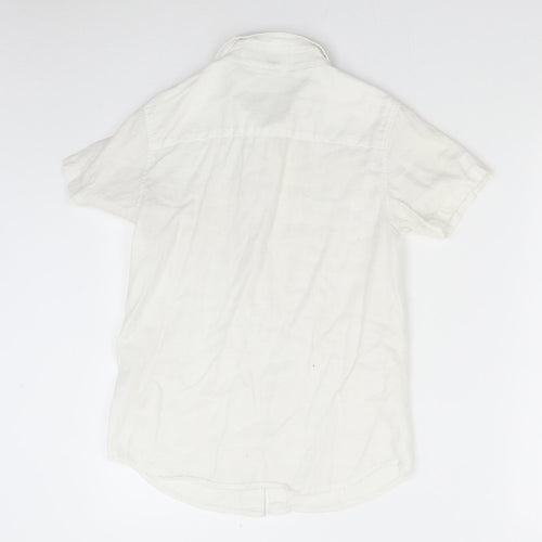 Urban Outlaws Boys White   Basic Button-Up Size 12-13 Years