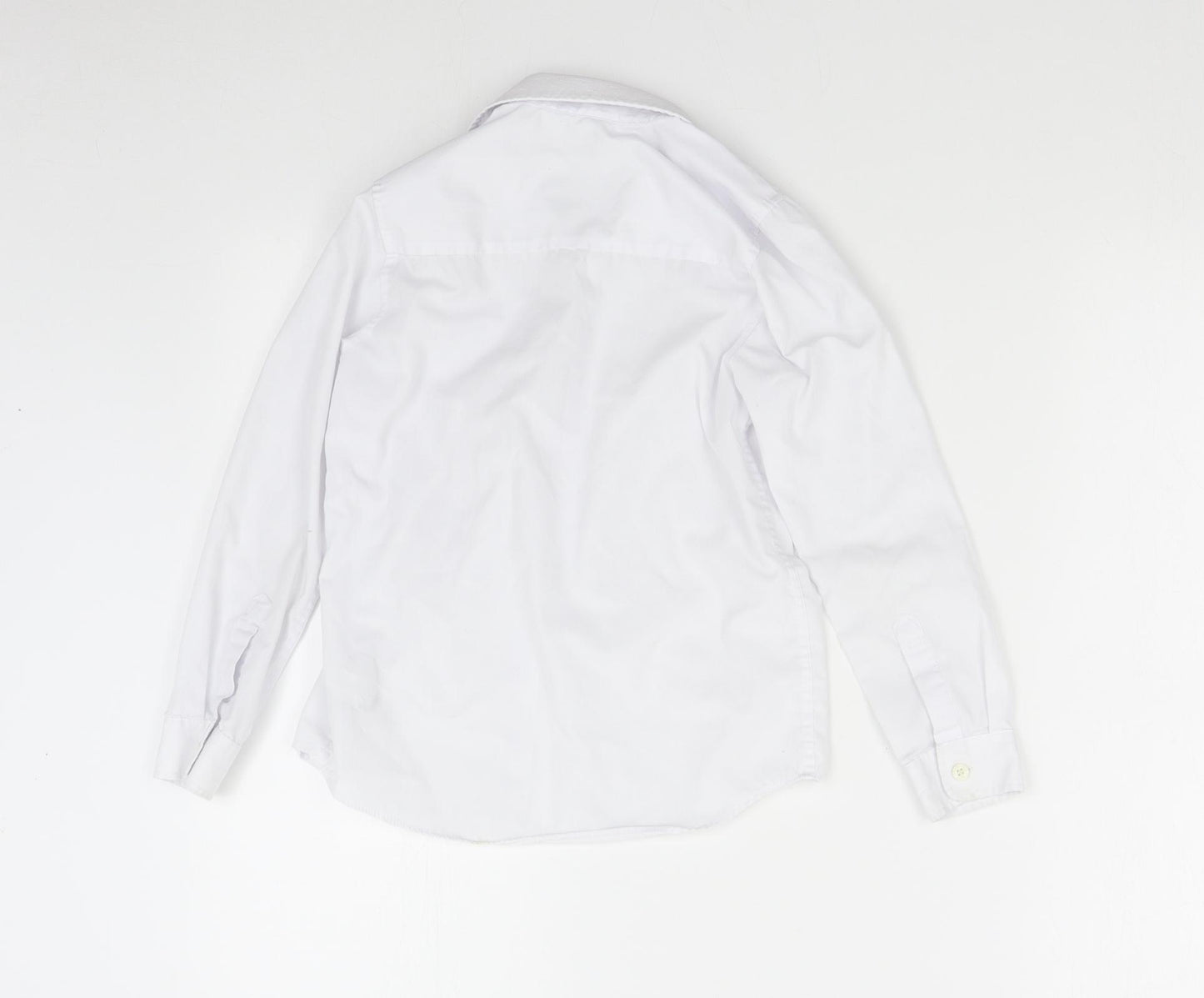 NEXT Boys White   Basic Button-Up Size 8 Years  - School
