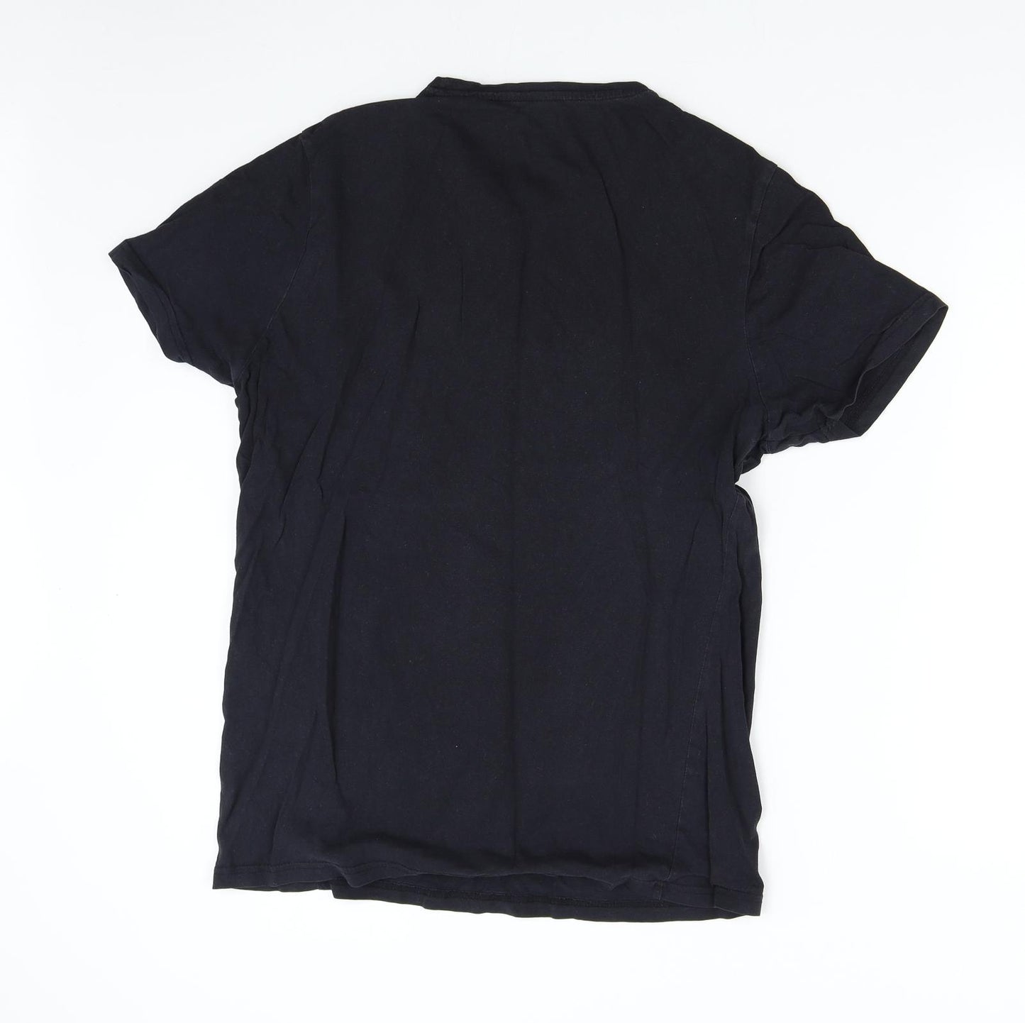 Primark Mens Black    T-Shirt Size L