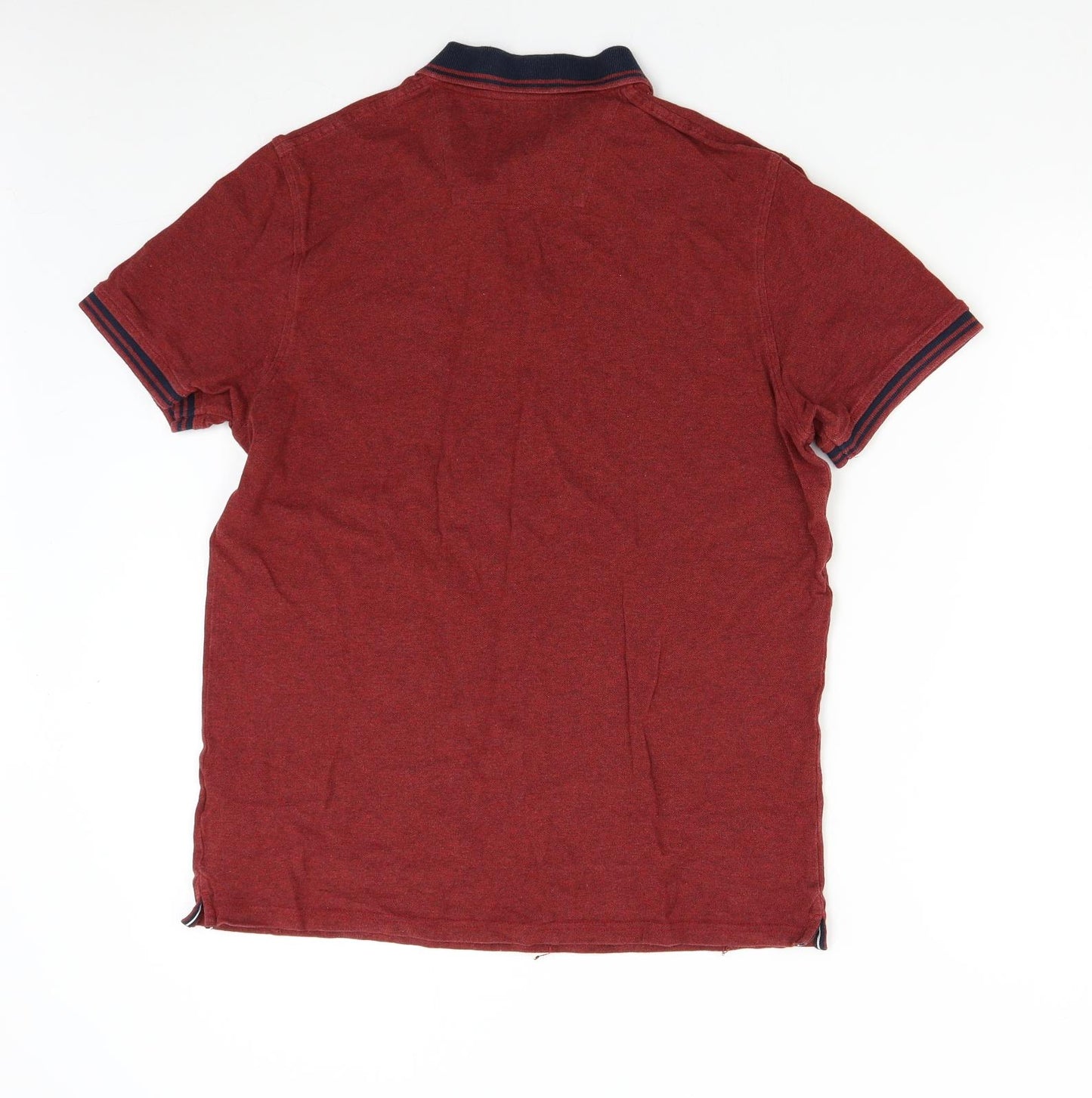 Maine Mens Red    Polo Size M