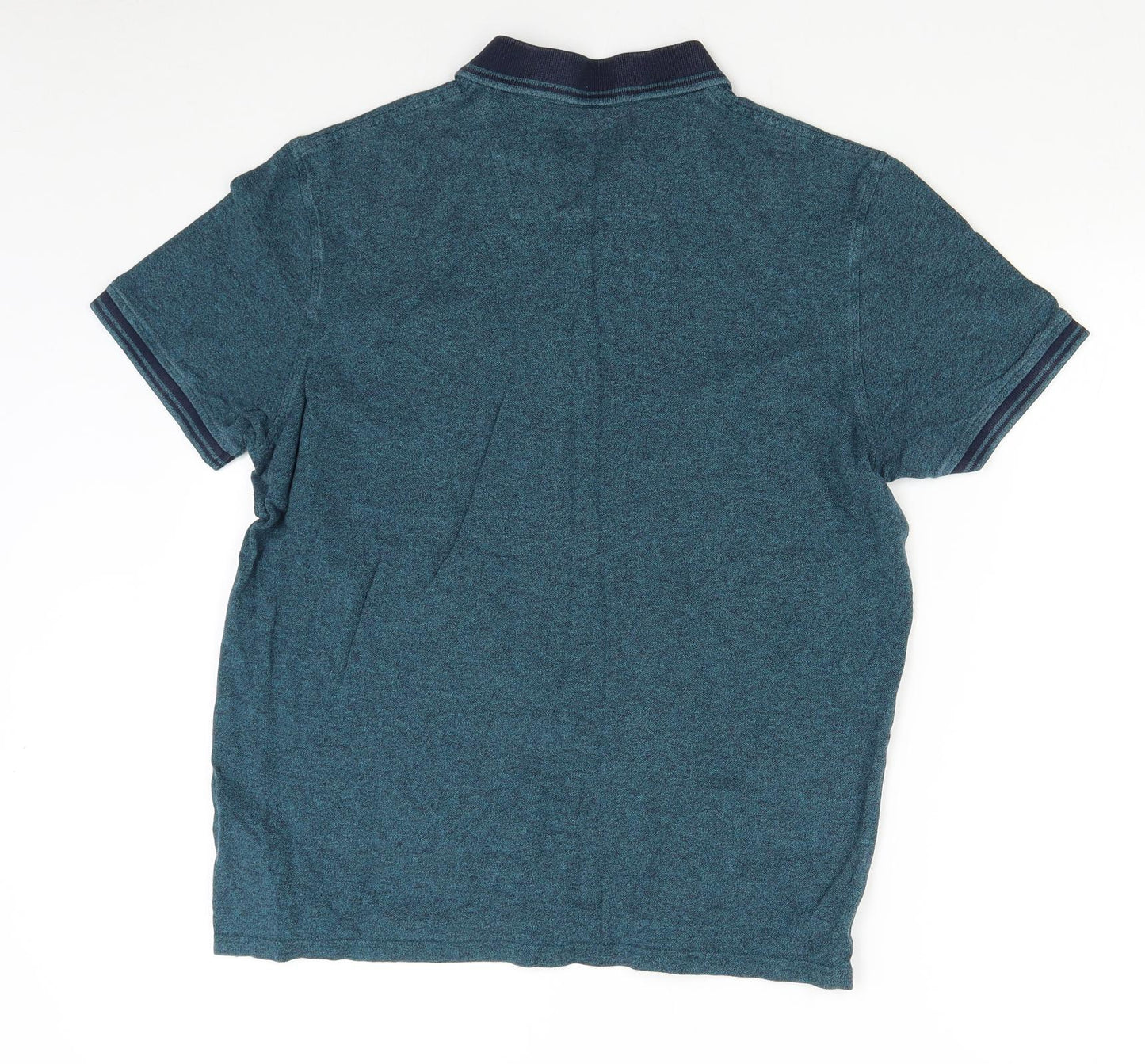 Maine Mens Green    Polo Size M