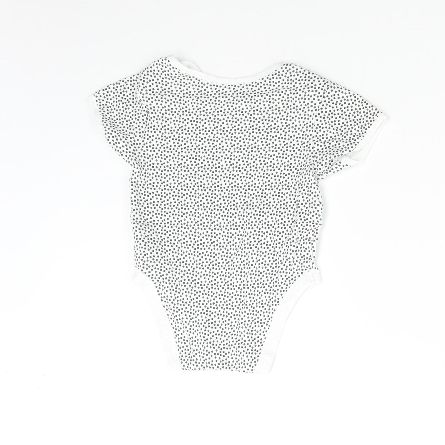 Primark Baby White Polka Dot  Babygrow One-Piece Size 24 Months