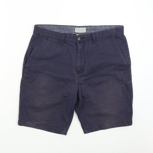 TU Mens Blue   Bermuda Shorts Size 34