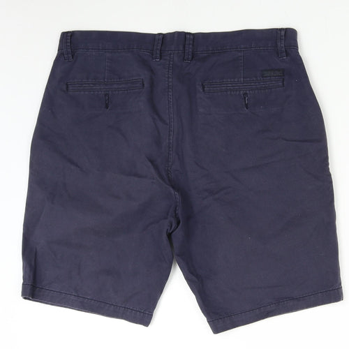 TU Mens Blue   Bermuda Shorts Size 34