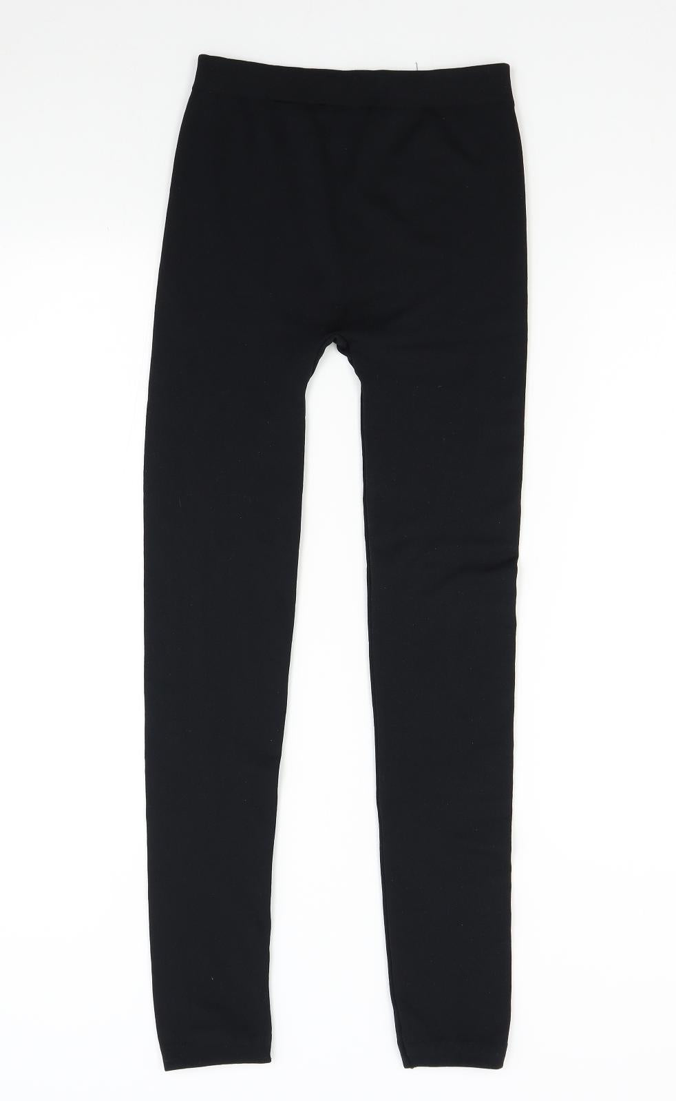 New Look Womens Black   Carrot Leggings Size M L27 in