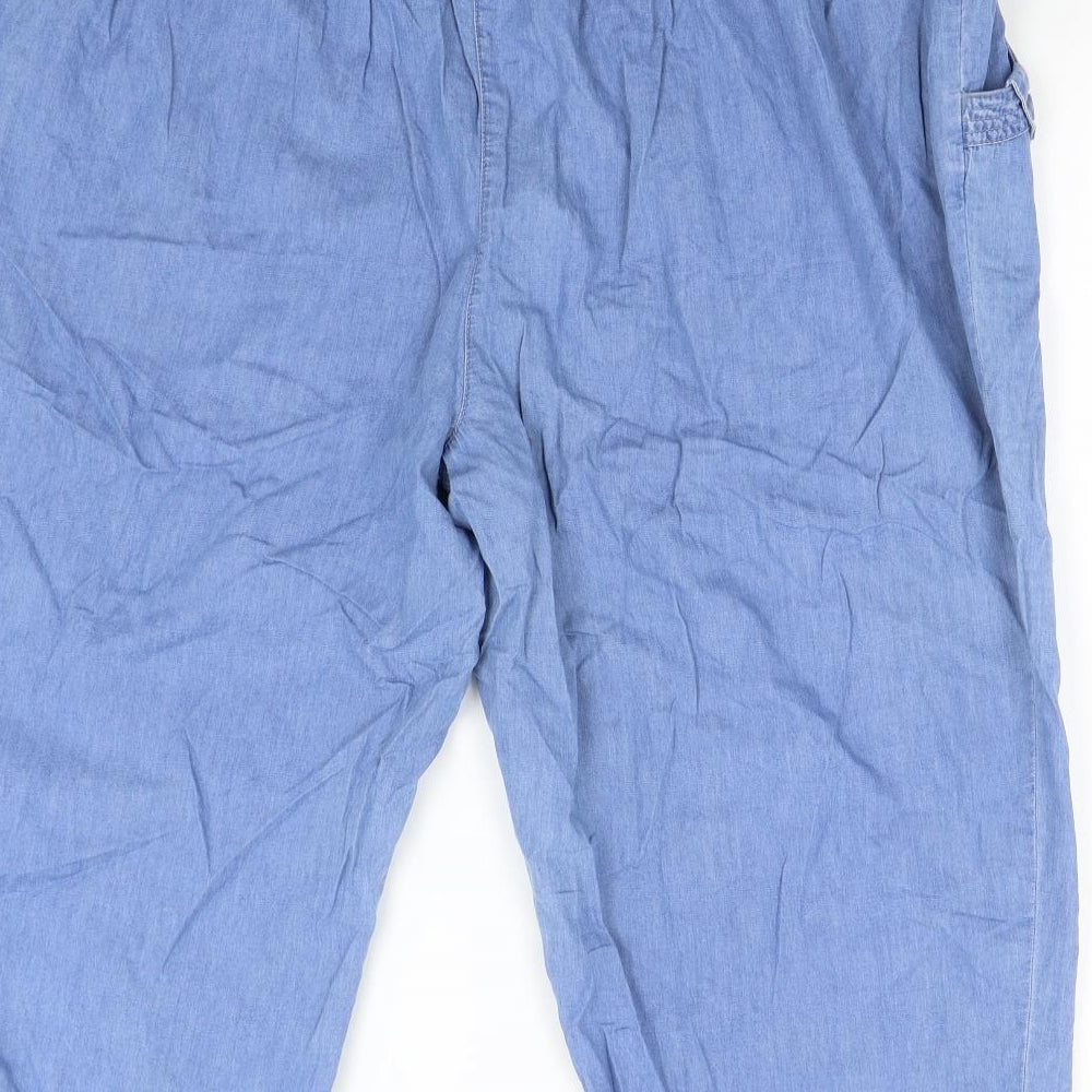 BM Casual Womens Blue   Bermuda Shorts Size 24