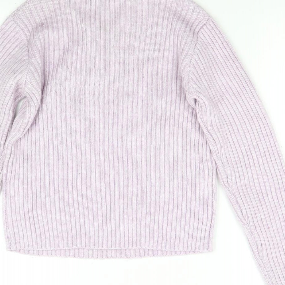 Primark Womens Purple  Knit Pullover Jumper Size XS