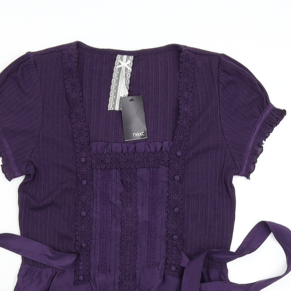 NEXT Womens Purple   Basic Blouse Size 12